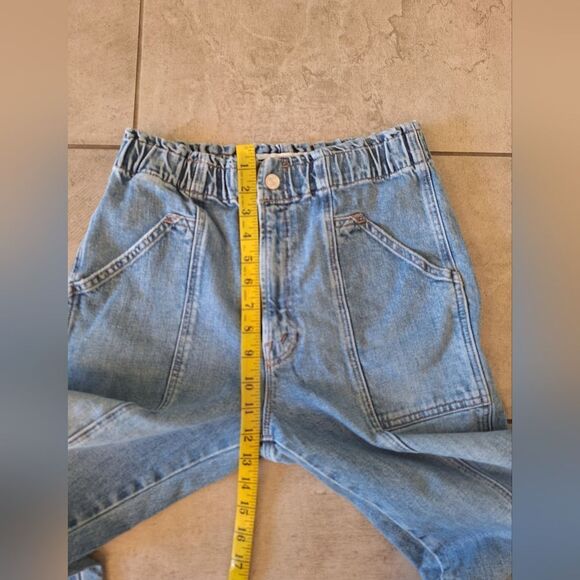 Mother Superior Private Zip Pocket Jeans Blue High Rise Sz 29 - Picture 10 of 13